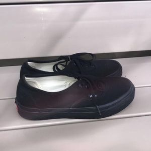 All black era vans